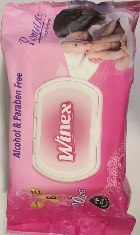 Șervețele umede Winex Romance 120 pcs.