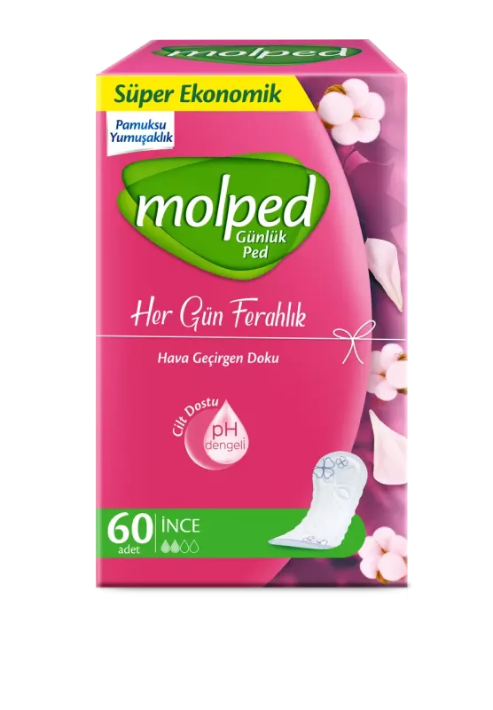 Ежедневные прокладки Molped Freshness (fara miros) 60buc