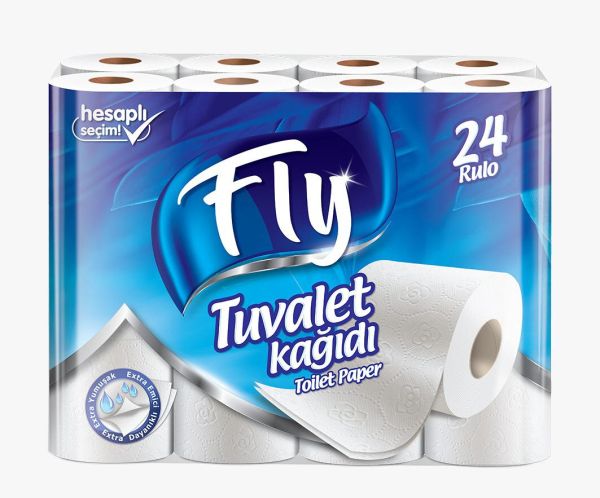 Туалетная Бумага Fly 24 buc