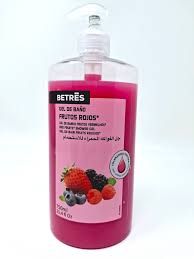 Shower Gel BETRES Strawberry&Cream 750ml