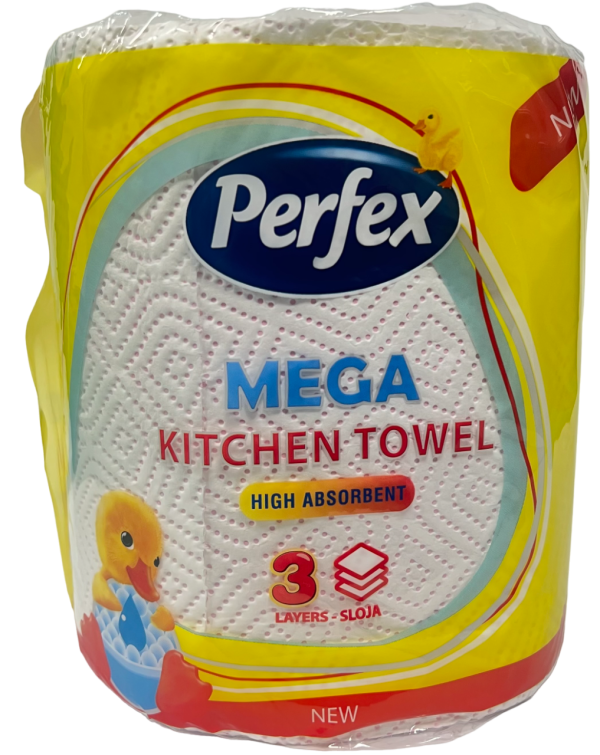 Бумажные полотенца Perfex 3str Mega