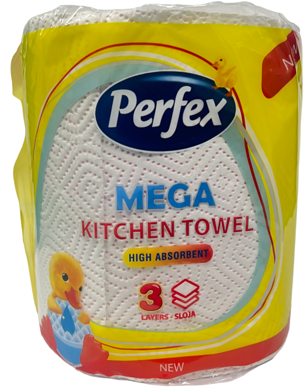 Бумажные полотенца Perfex 3str Mega