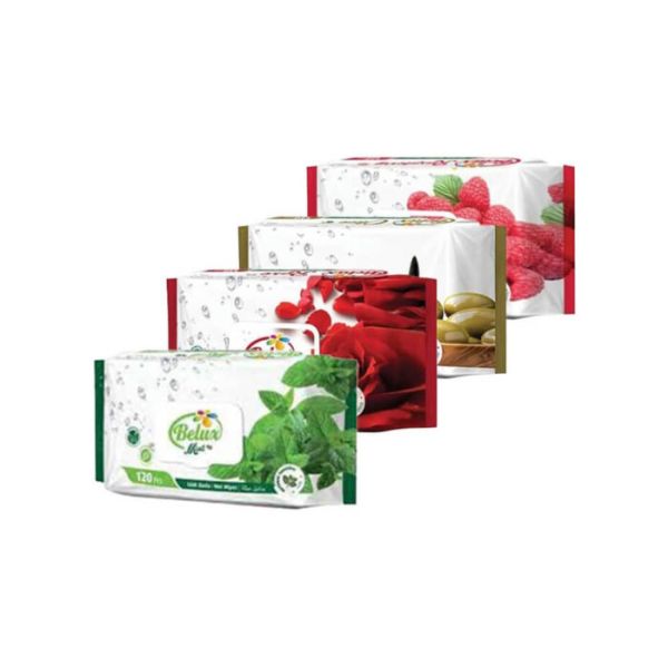 Șervețele umede BELUX (asorti) 120 Pcs