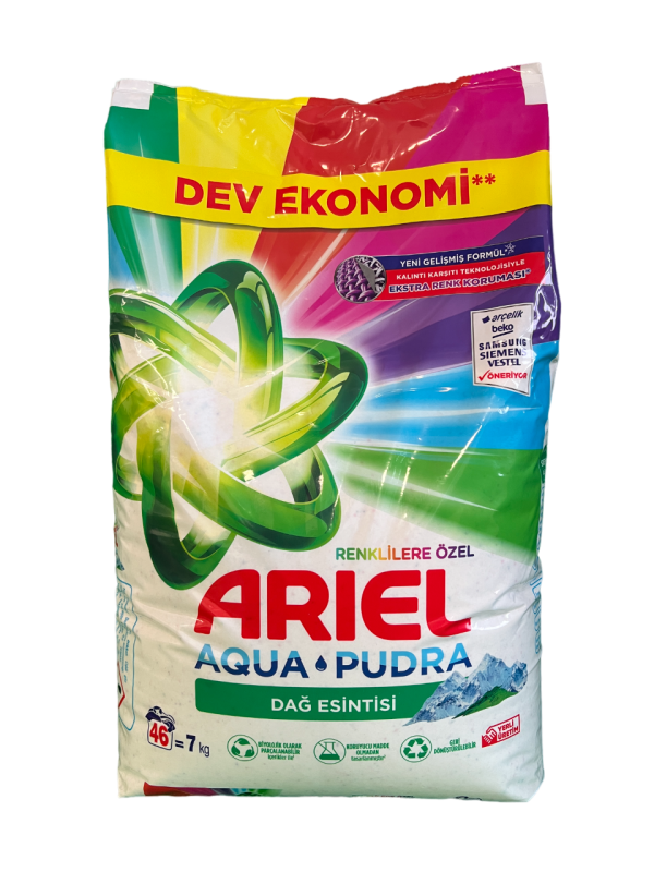Стиральный порошок Ariel Aqua Pudra 7 kg Еxspert для цветного белья
