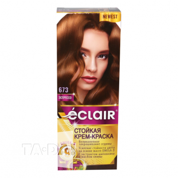  Крем-краска для волос ECLAIR ''OMEGA 9'' N 6.73 Эспрессо