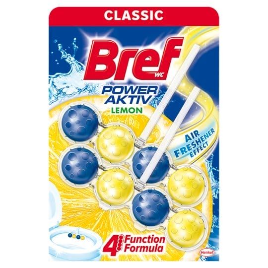Освежитель для туалета Bref Activ Lemon 2x50gr