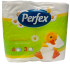 Hirtie Igienica Perfex 4 role 3st. Camomile