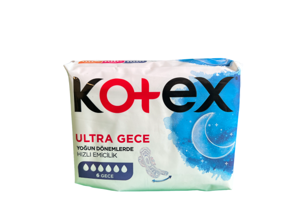 Гигиенические прокладки Kotex Night 6 шт 